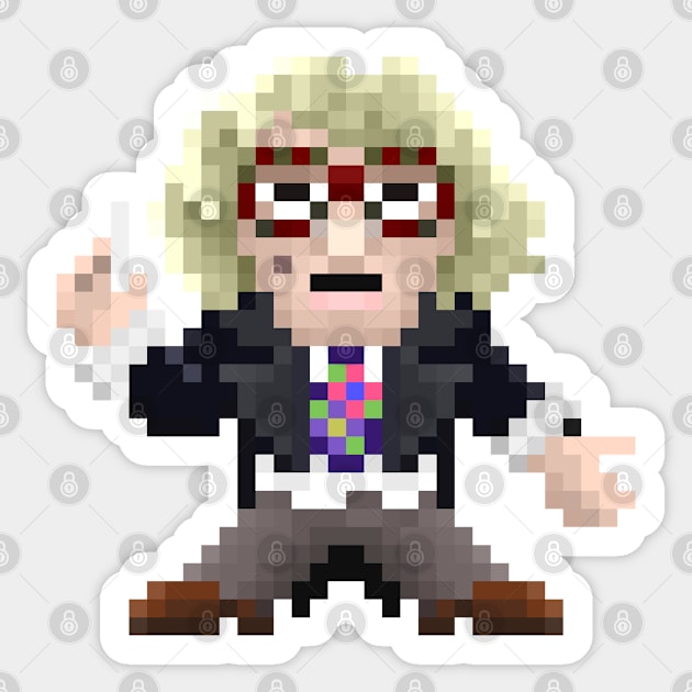 16-Bits Dr. Jekyll Sticker by badpun